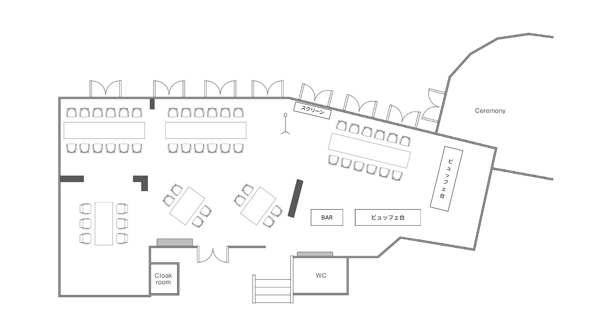 会場レイアウト